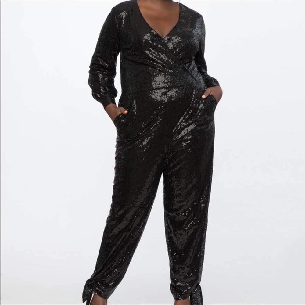 NWT sequin jumpsuit
